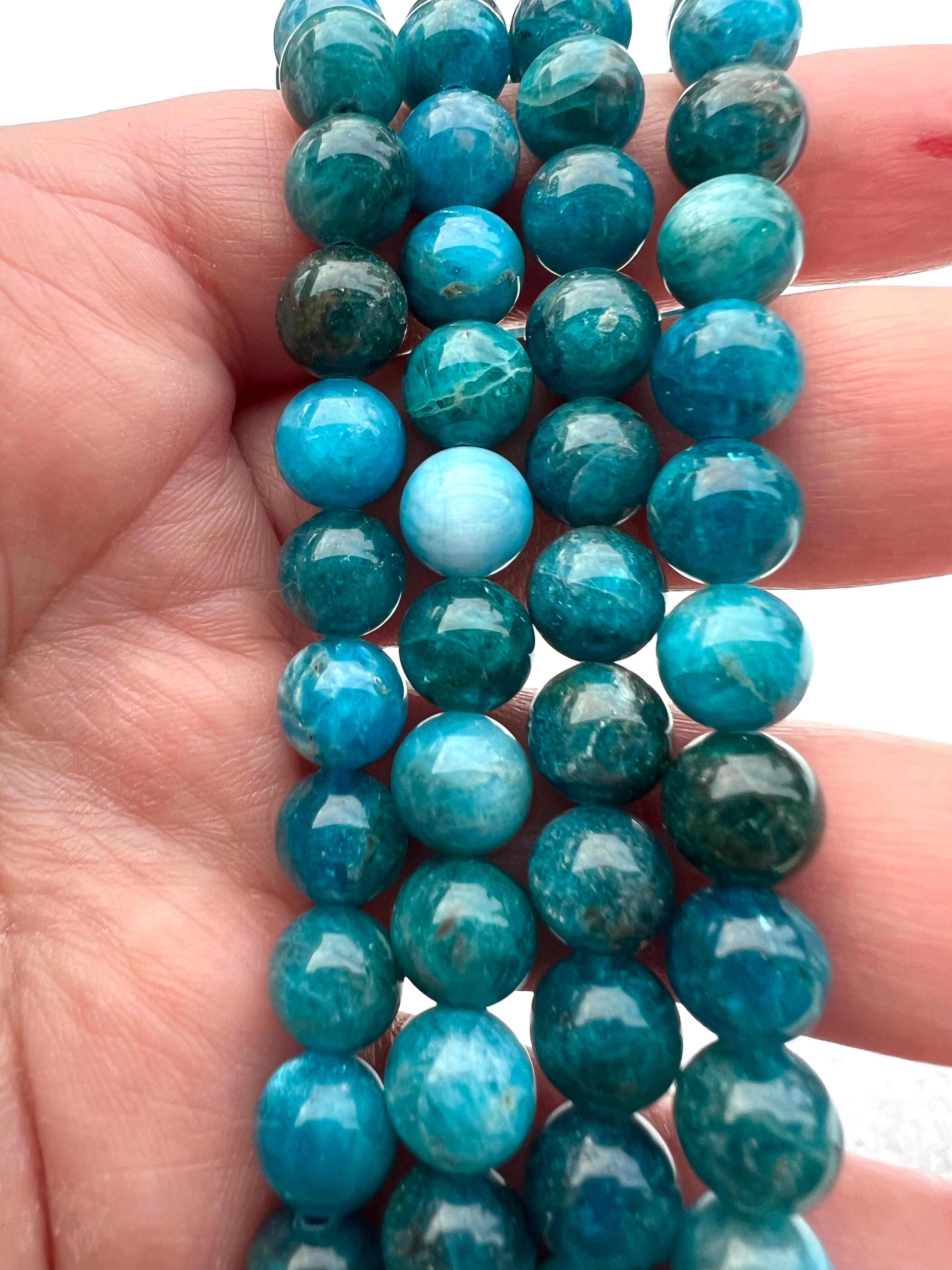 Apatitpärlor – Klar färg, inspiration & naturlig energi