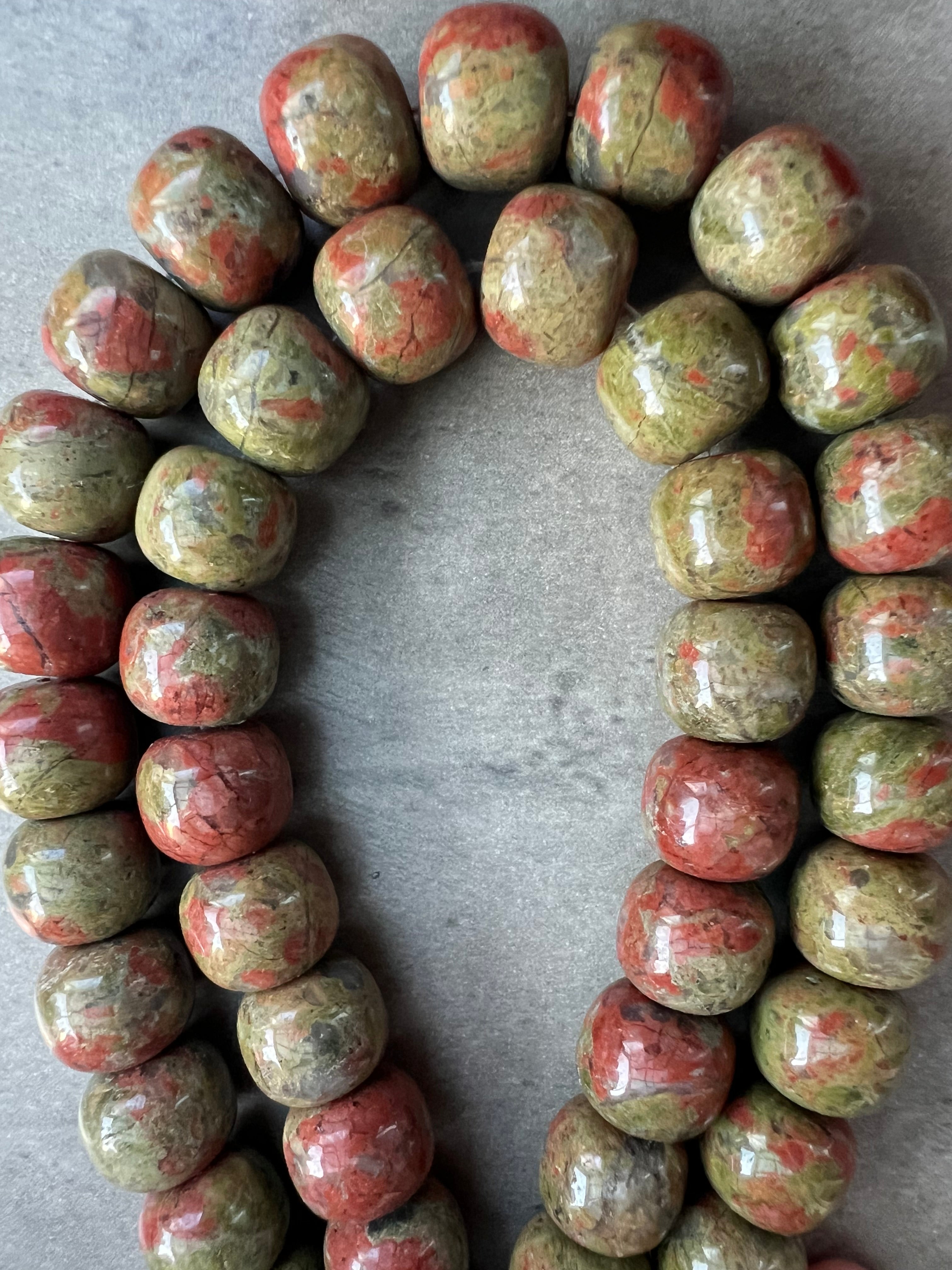 Unakit, Exklusiva Stenpärlor för Smyckestillverkning