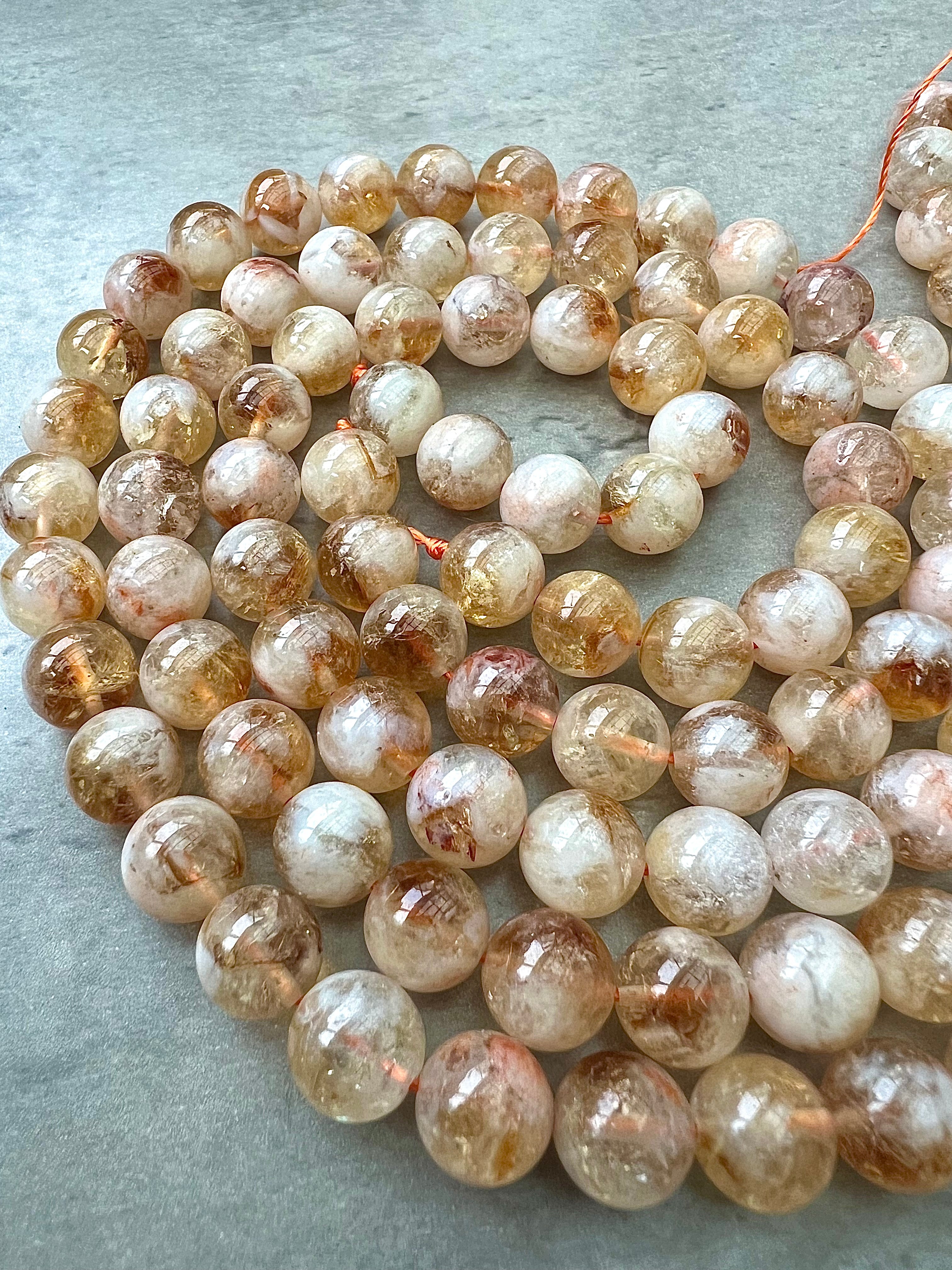 Citrinpärlor, Vackra Ädelstenar för Smyckestillverkning