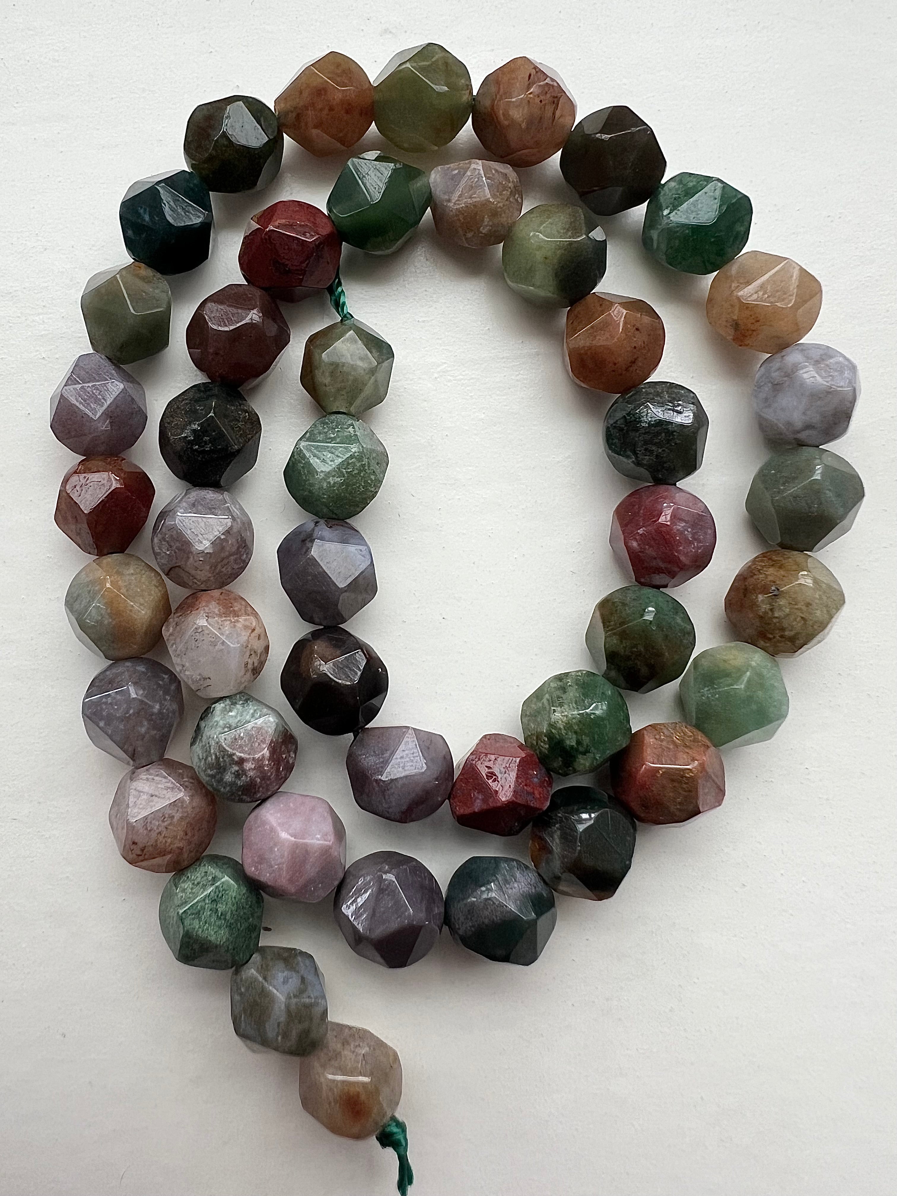 Indian Agat – Jordande Stenpärlor för Styrka, Glädje & Inre Harmoni